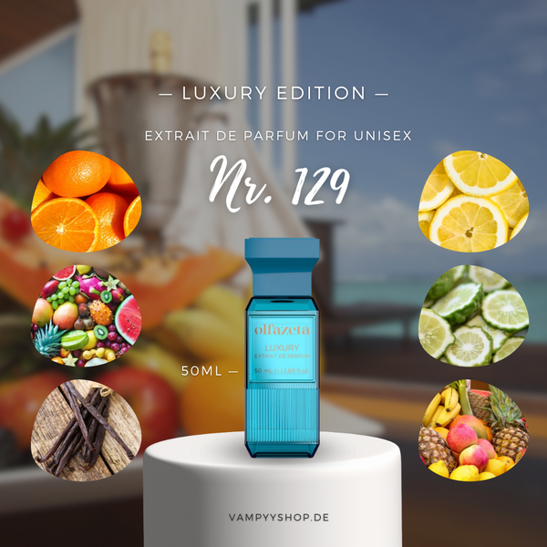 LUXURY Nr. 129 - UNISEXPARFÜM MIT 30% ESSENZ - PARFÜMEXTRAKT vampyy.shop