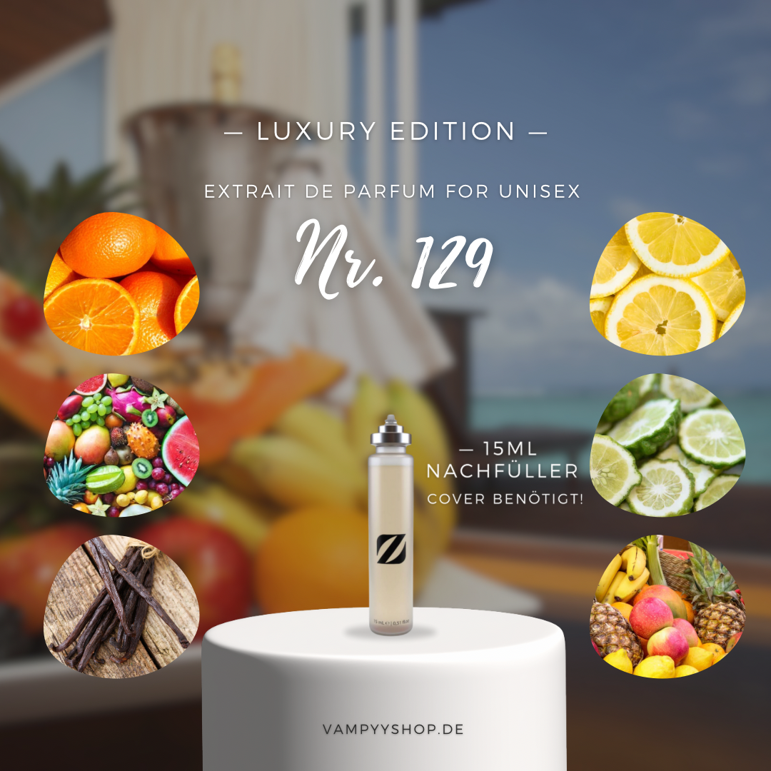 LUXURY Nr. 129 - UNISEXPARFÜM MIT 30% ESSENZ - PARFÜMEXTRAKT vampyy.shop
