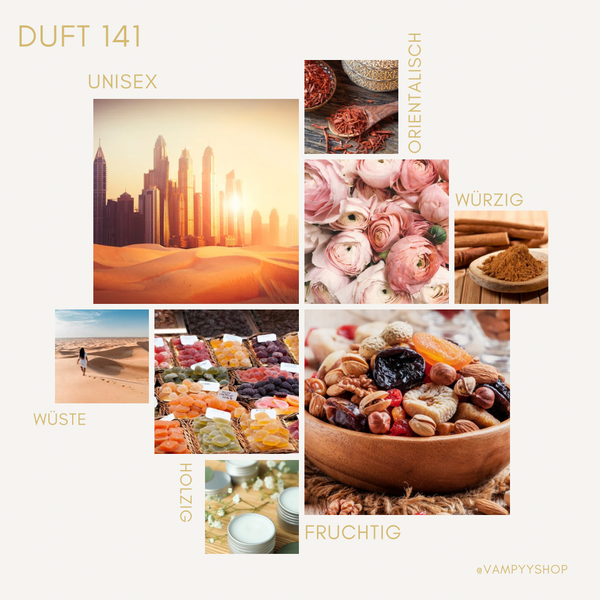 LUXURY Nr. 141 - UNISEXPARFÜM MIT 30% ESSENZ - PARFÜMEXTRAKT vampyy.shop