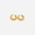 18k Vergoldete Ohrringe „big Torchon“ vampyy.shop