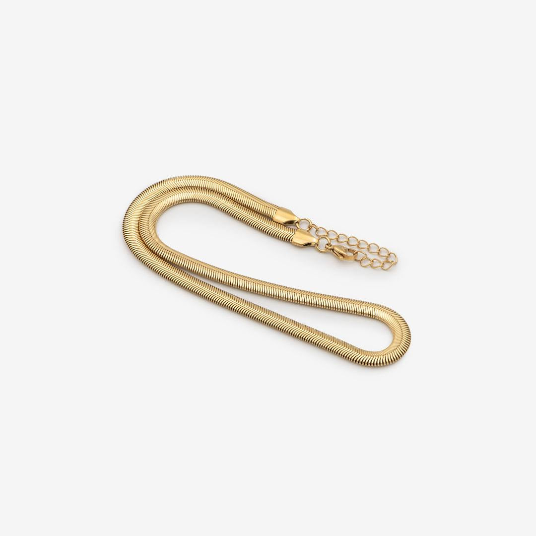 18k Vergoldete Halskette „viper“ vampyy.shop