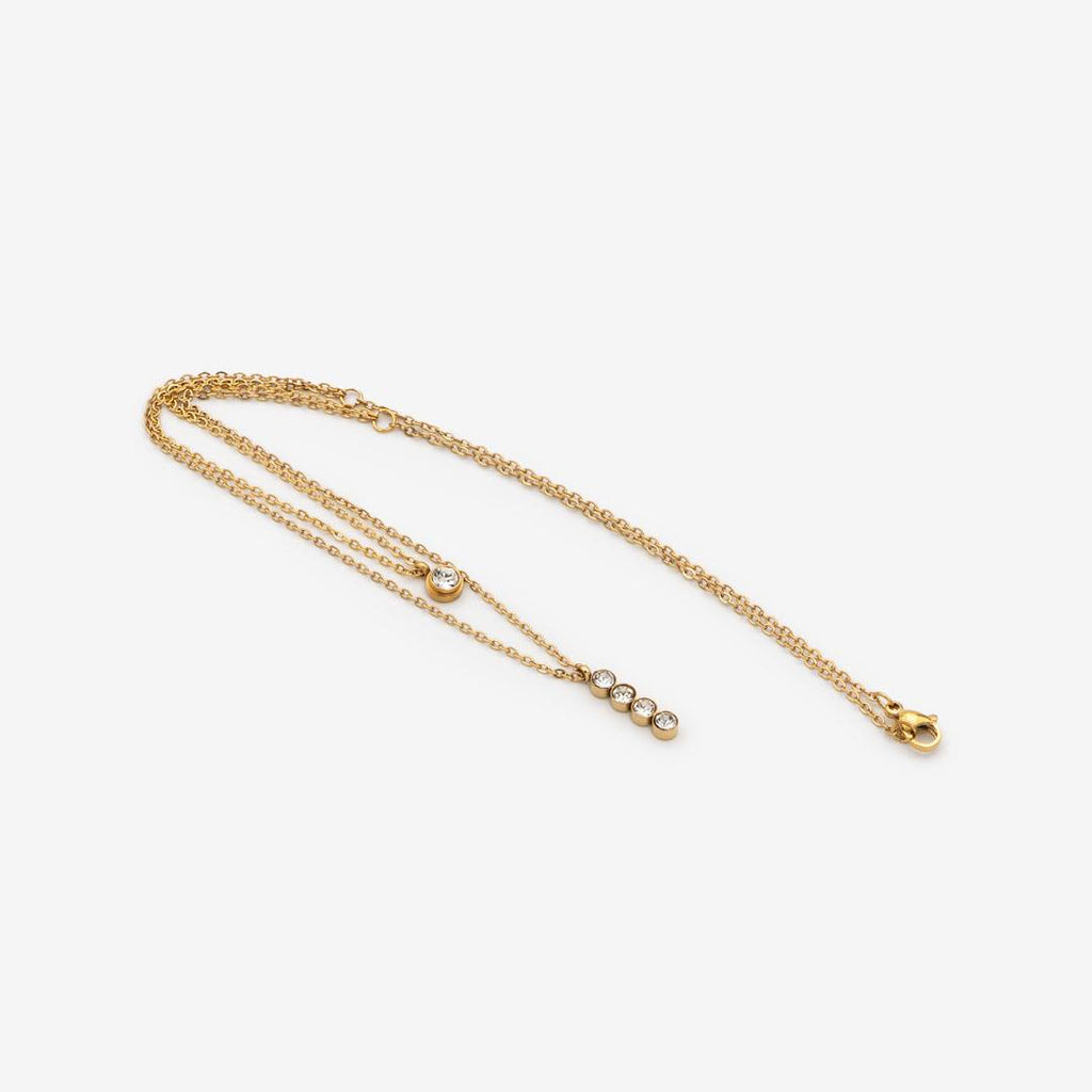 18k Vergoldetes Schmuck-set „shiny Drops“ vampyy.shop