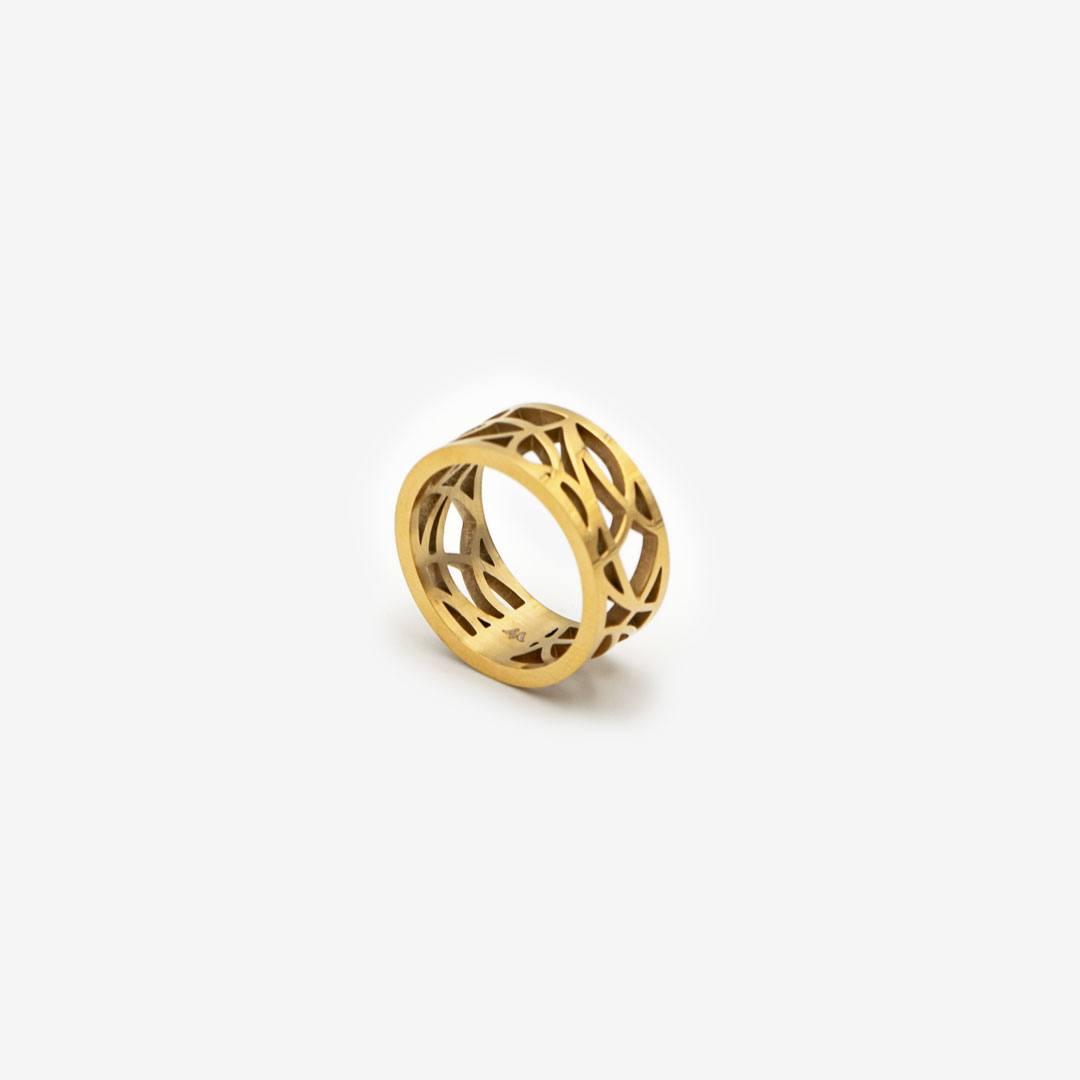 18k Vergoldeter Ring „celtic“ vampyy.shop