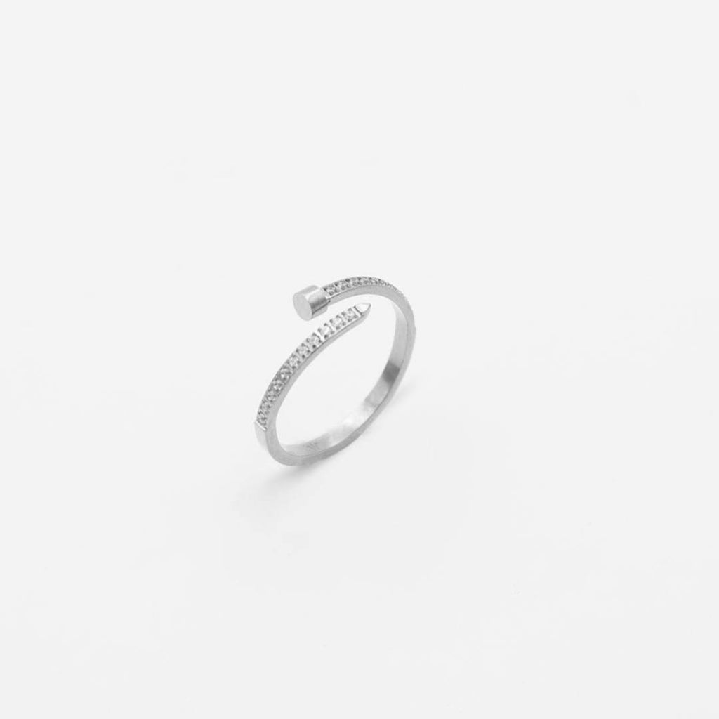 Edelstahl-ring „crystal“ vampyy.shop