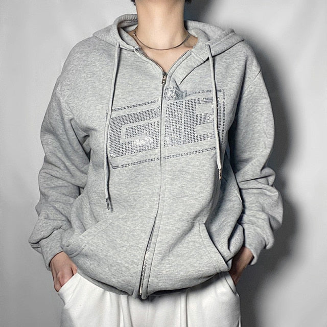 Frauen Gothic Zipper vampyy.shop