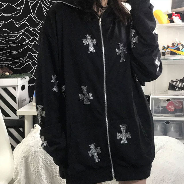 Gothic Zipper vampyy.shop