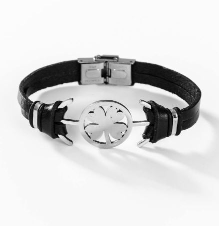 Armband mit vierblättrigem Kleeblatt - vampyy.shop