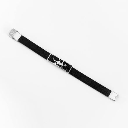 Kunstlederarmband mit Gecko - vampyy.shop