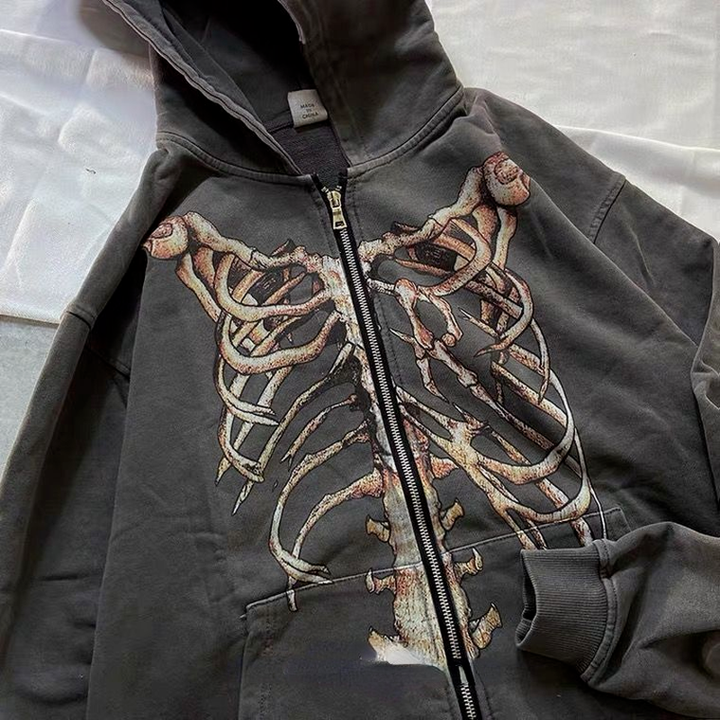 Skeleton Zipper Zipper vampyy.shop