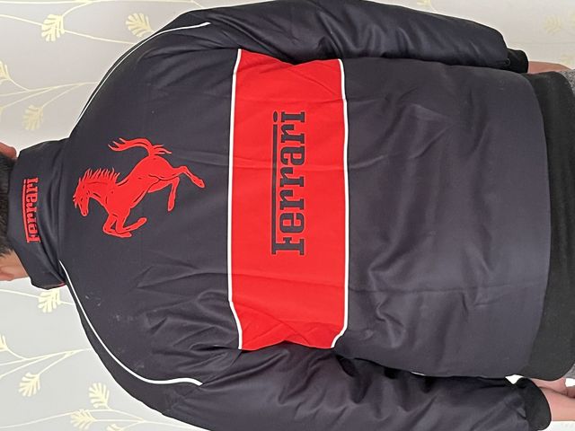 Embroidery Casual Zipper Long Sleeve Racing Jacke vampyy.shop