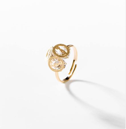Love Ring, 24 Karat vergoldet - vampyy.shop
