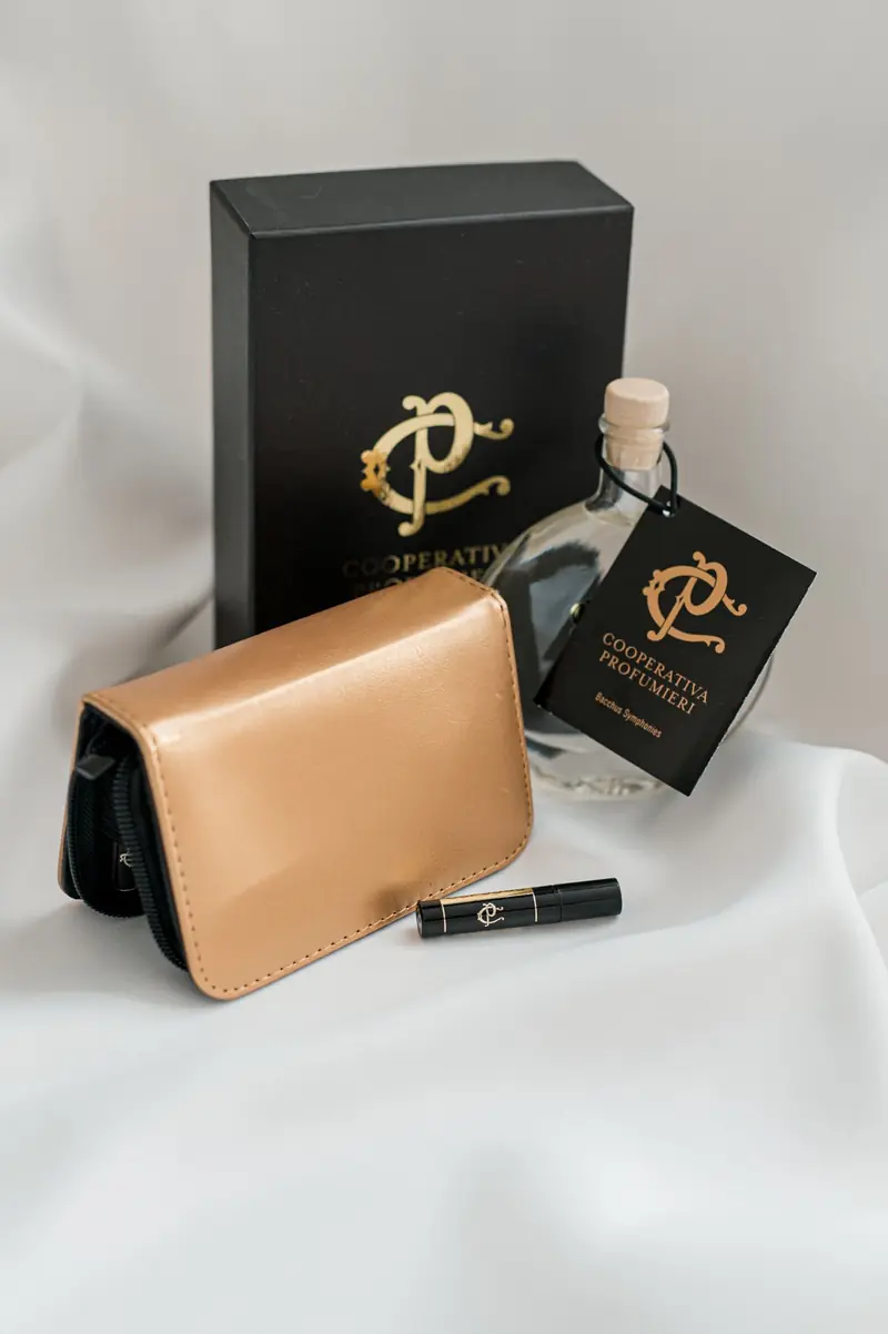 Geschenkbox mit Parfum und Pflege